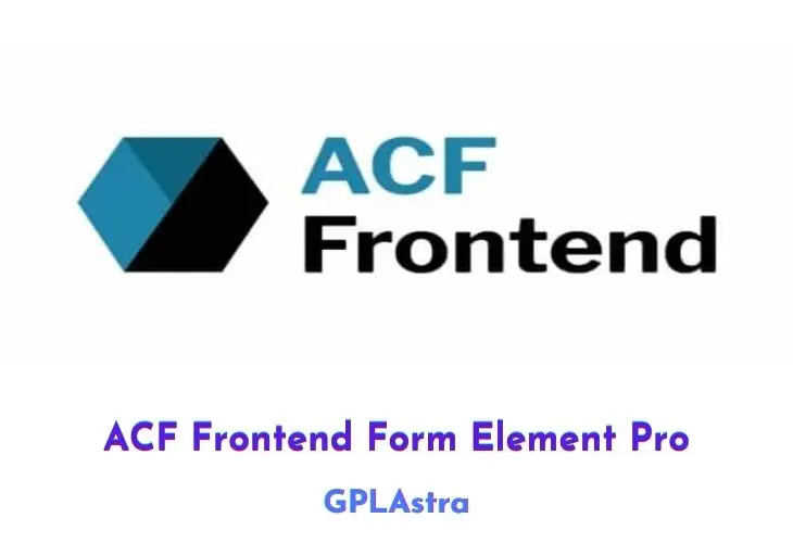 ACF Frontend Form Element Pro