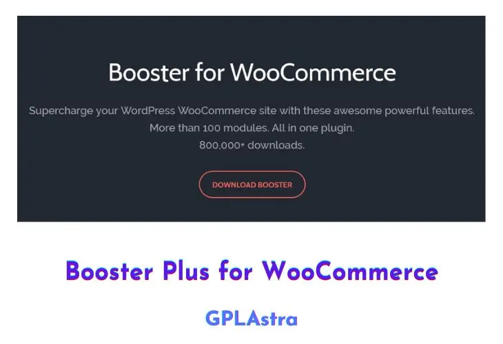 Booster Plus for WooCommerce