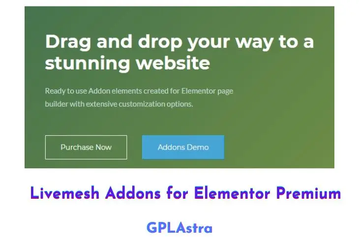 Livemesh Addons for Elementor Premium