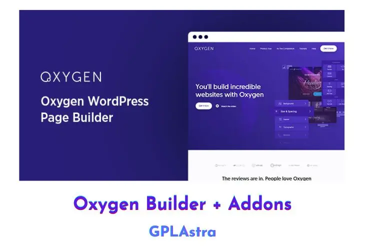 Oxygen Builder + Addons
