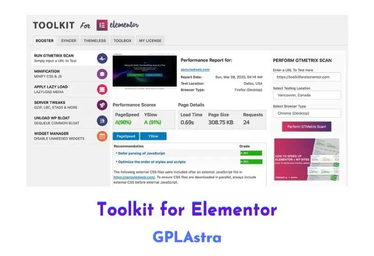 Toolkit for Elementor