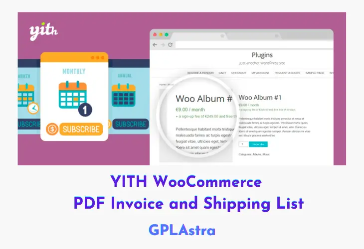YITH WooCommerce PDF Invoice and Shipping List