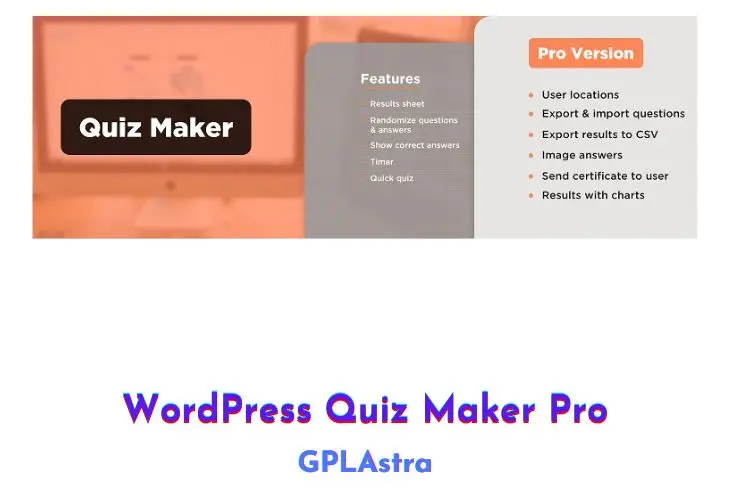 WordPress Quiz Maker Pro