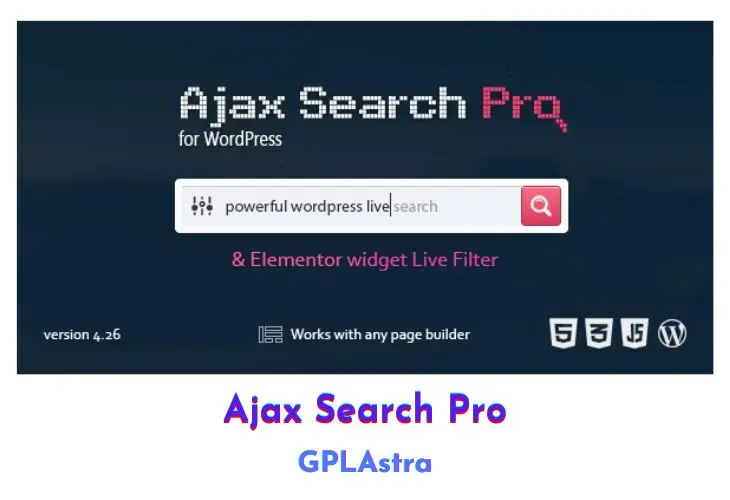 Ajax Search Pro