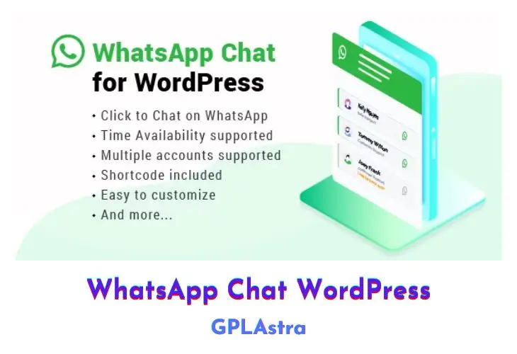 WhatsApp Chat WordPress