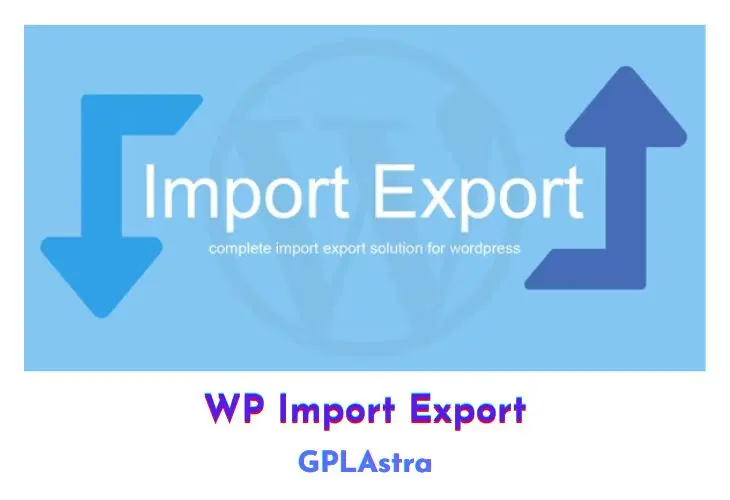WP Import Export