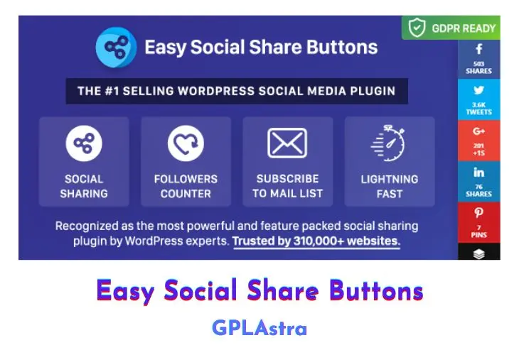Easy Social Share Buttons