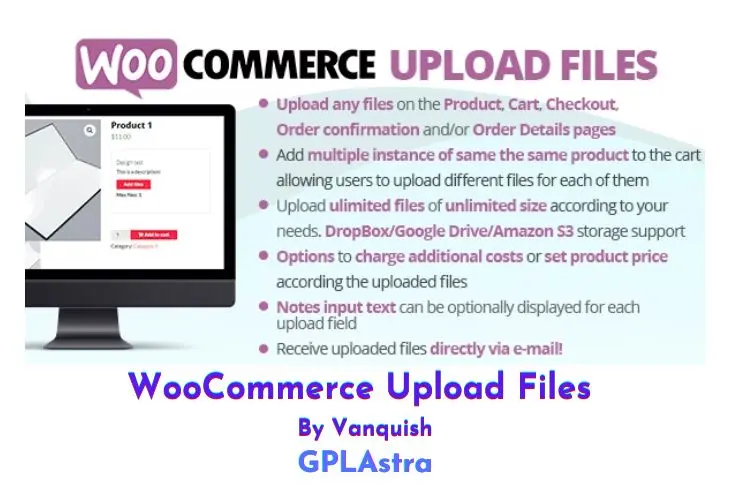 WooCommerce Upload Files