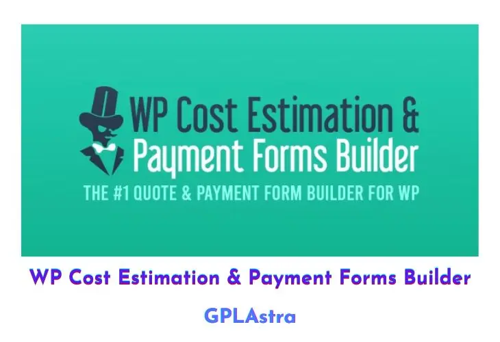 WP Cost Estimation & Payment Forms Builder