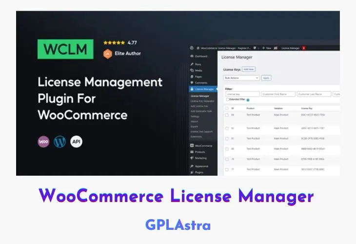 WooCommerce License Manager
