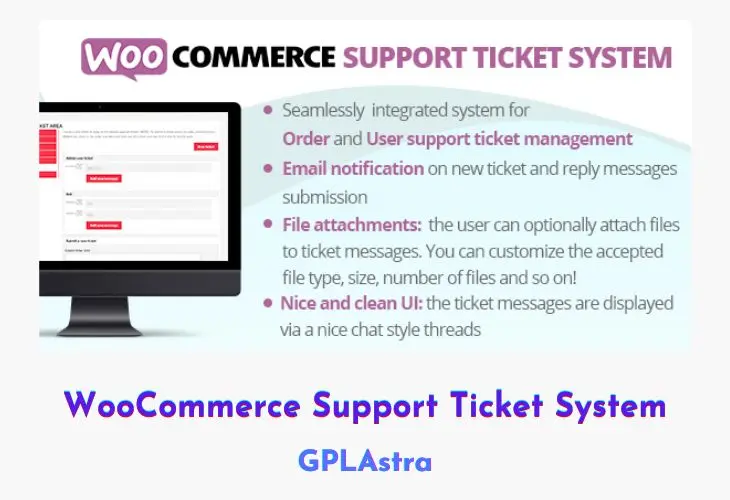 WooCommerce Support Ticket System