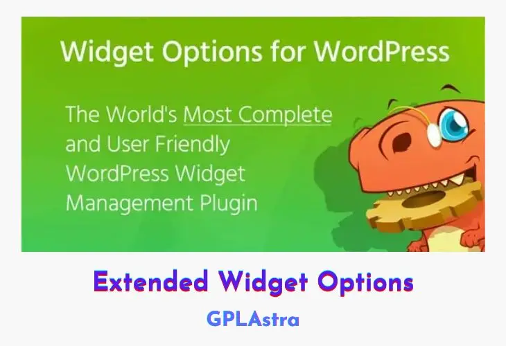 Extended Widget Options