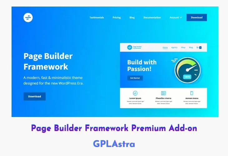 Page Builder Framework Premium