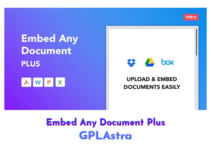 Embed Any Document Plus 9 Embed Any Document Plus
