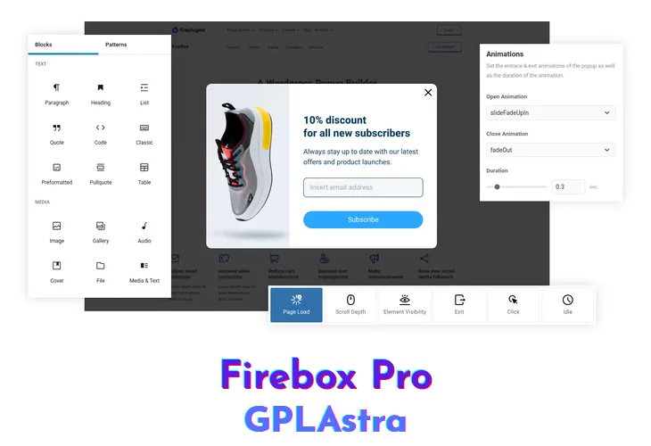 Firebox Pro v3.1.13 WordPress Plugin
